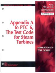 ASME PTC 6A-2000 (R2016)
