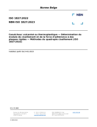 NBN ISO 1827:2023