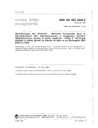 NBN EN ISO 6888-2:1999