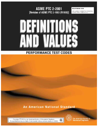 ASME PTC.2-2001 (R2009)
