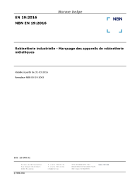 NBN EN 19:2016