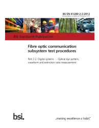 BS EN 61280-2-2:2012