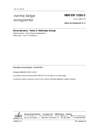 NBN EN 13383-2:2013