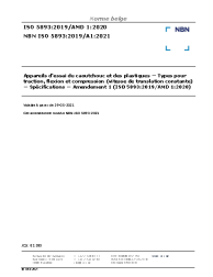 NBN ISO 5893:2019/A1:2021