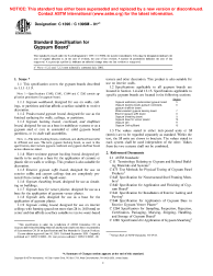 ASTM C1396/C1396M-01e1