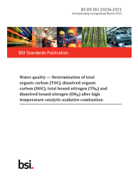 BS EN ISO 20236:2021