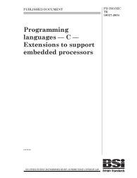 PD ISO/IEC TR 18037:2004