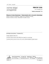 NBN EN 12595:2014