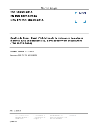 NBN EN ISO 10253:2016