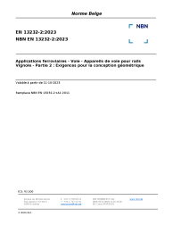 NBN EN 13232-2:2023