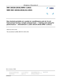 NBN ISO 18326:2018/A1:2021