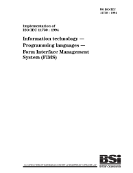 BS ISO/IEC 11730:1994