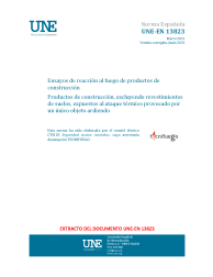 UNE-EN 13823:2021