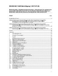 DIN EN ISO 13485 Berichtigung 1:2017-07