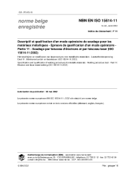 NBN EN ISO 15614-11:2002