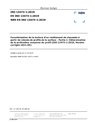 NBN EN ISO 13473-1:2019