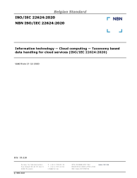 NBN ISO/IEC 22624:2020
