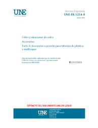 UNE-EN 1254-8:2022