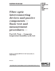 BS EN 61300-2-21:1997