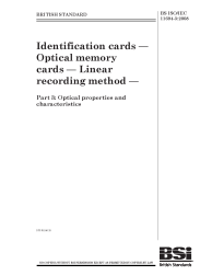 BS ISO/IEC 11694-3:2008
