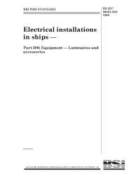 BS IEC 60092-306:1980