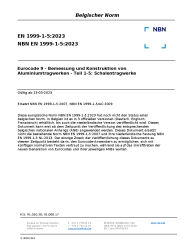 NBN EN 1999-1-5:2023