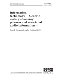 BS ISO/IEC 13818-7:2003