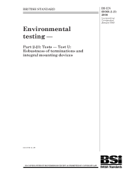 BS EN 60068-2-21:2006