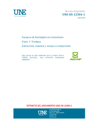 UNE-EN 12504-1:2020