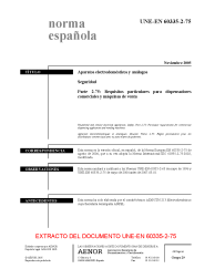 UNE-EN 60335-2-75:2005