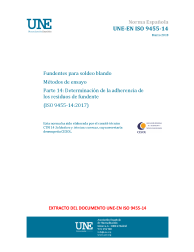 UNE-EN ISO 9455-14:2018