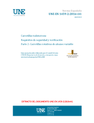 UNE-EN 1459-2:2016+A1:2019 (R2021)