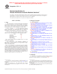 ASTM C478-12