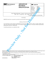 SAE AMS 5779E:2008-03-26