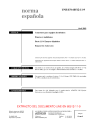 UNE-EN 60512-11-9:2003