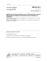 NBN EN 302-4:2013