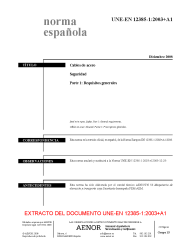 UNE-EN 12385-1:2003+A1:2008 (R2018)