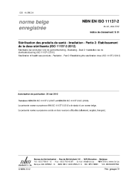 NBN EN ISO 11137-2:2012