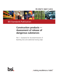 PD CEN/TS 16637-1:2014