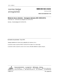 NBN EN ISO 24234:2015