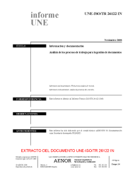 UNE-ISO/TR 26122:2008 IN