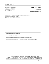 NBN EN 13460:2009