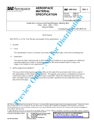 SAE AMS 5814C:2017-12-05