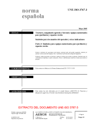 UNE-ISO 3767-3:2005