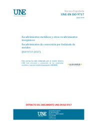 UNE-EN ISO 9717:2018