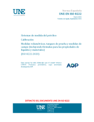 UNE-EN ISO 8222:2021