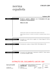 UNE-EN 1209:2004 (R2019)