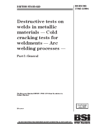 BS EN ISO 17642-1:2004