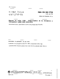 NBN EN ISO 2739:1998