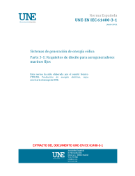 UNE-EN IEC 61400-3-1:2021